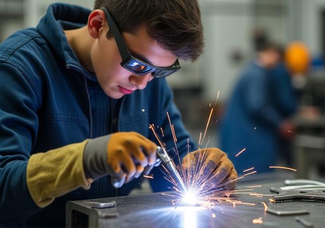 Job-ready metalwork training for unemployed adults and youth at Aetherium Forge